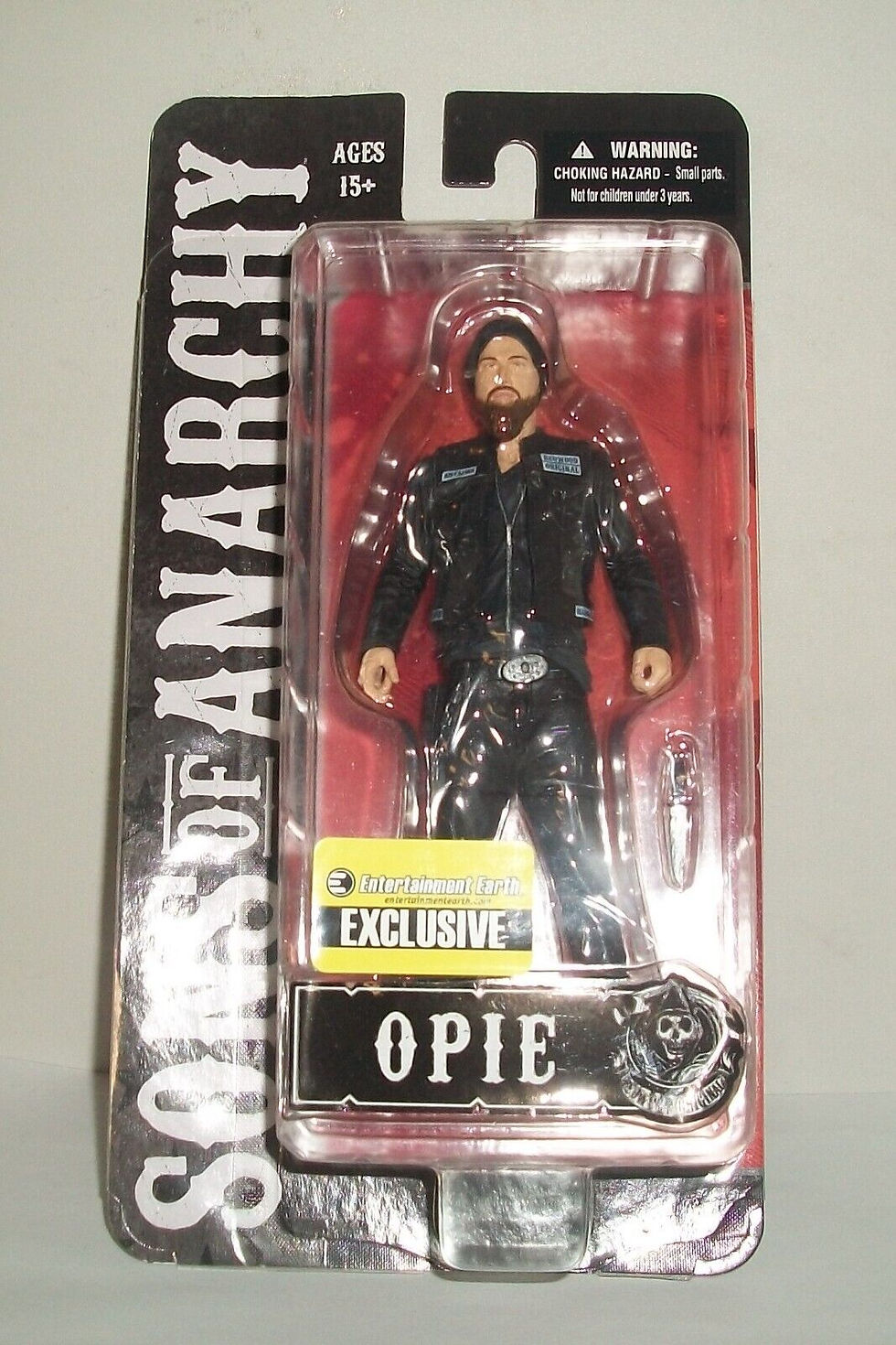 Thumbnail: Sons of Anarchy Opie Figure Exclusive EE with Knife-Yellow EE Sicker