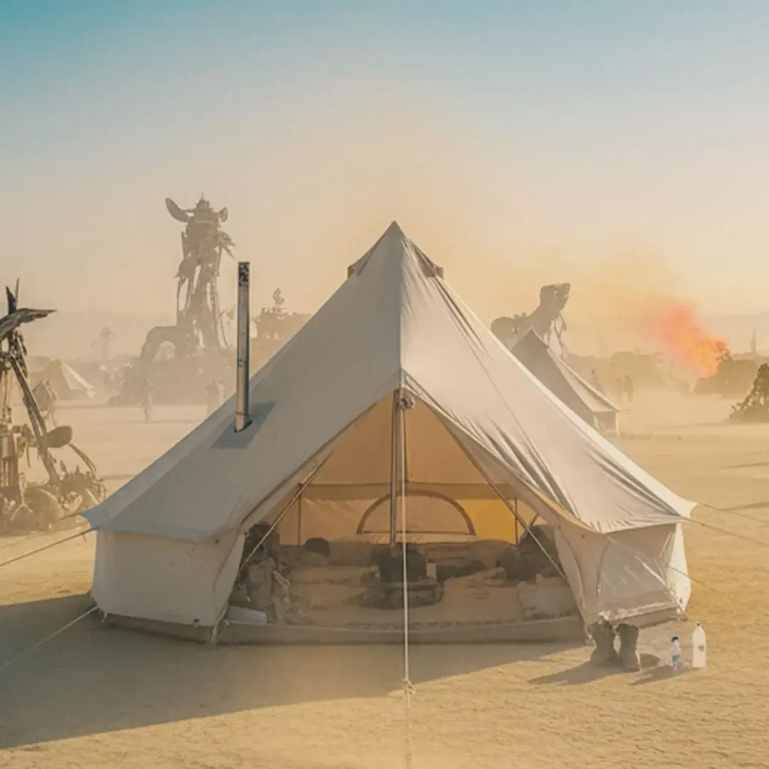 Sahara Canvas Bell Tent (4 sizes)