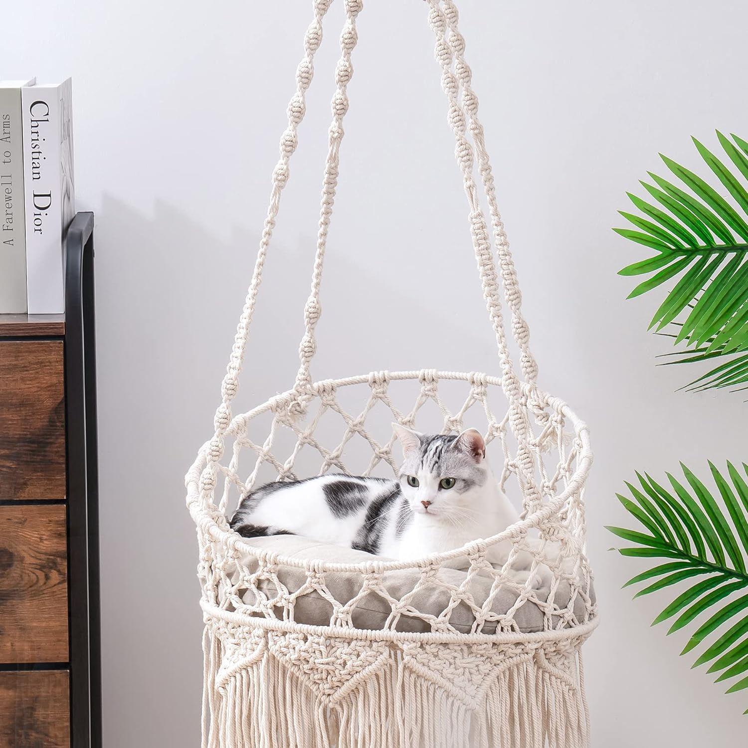 Mewoofun Hanging Pet Cat Hammock