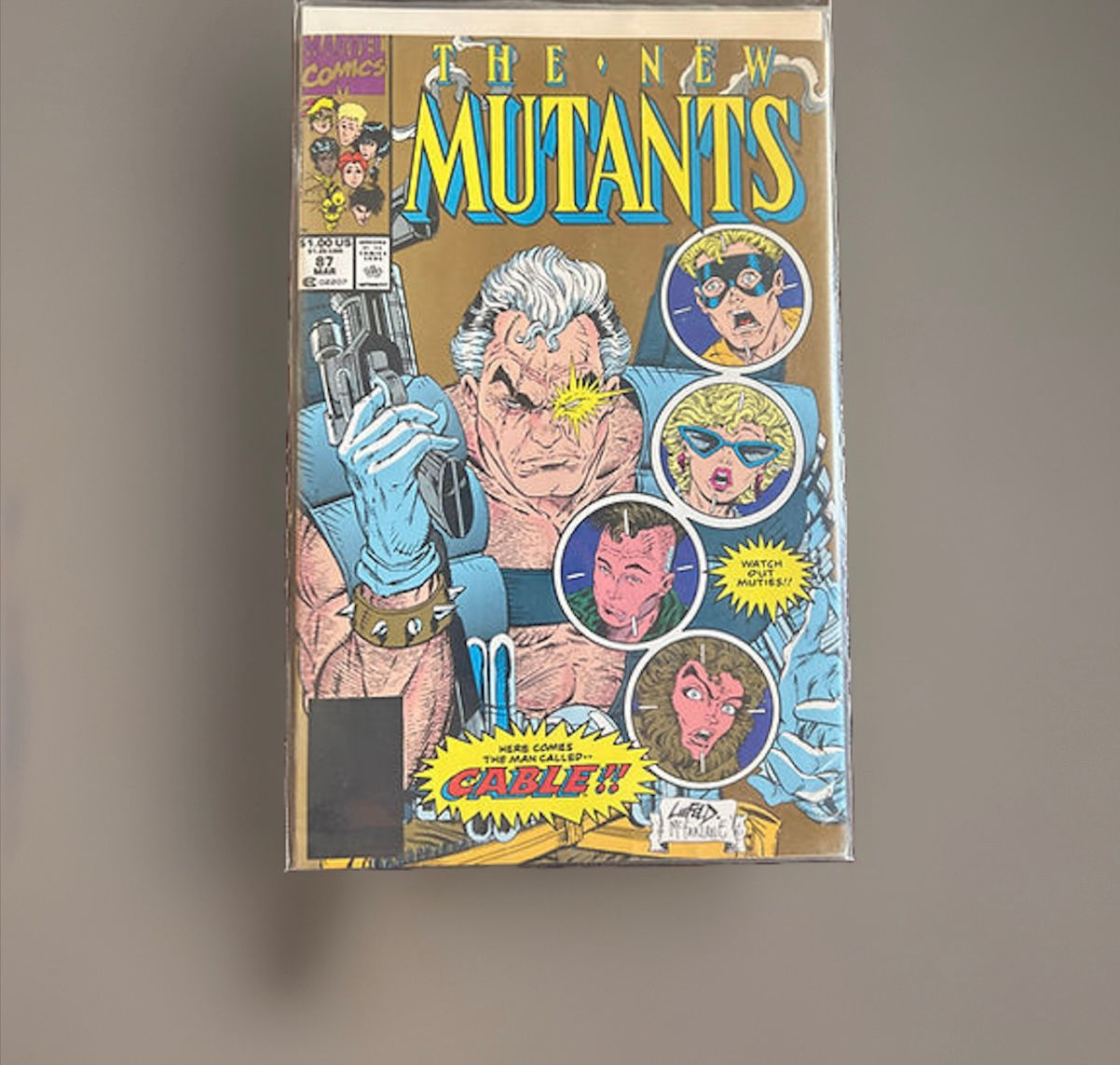 The New Mutants #87 MAR Comic Book
