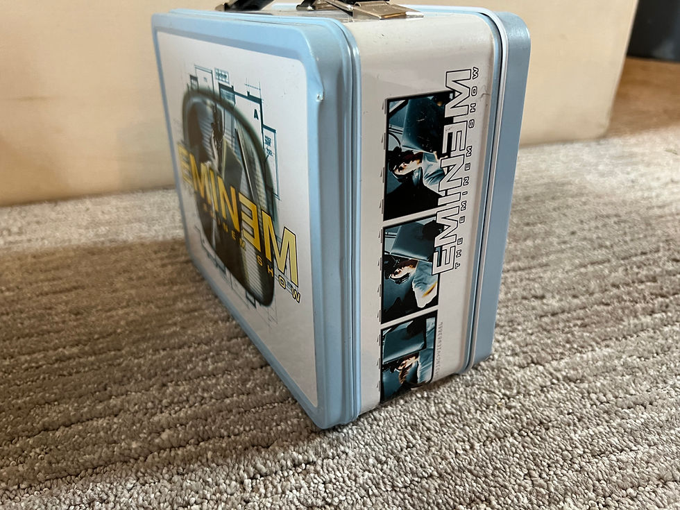 Thumbnail: Eminem Metal Lunchbox with Thermos.  The EminemShow