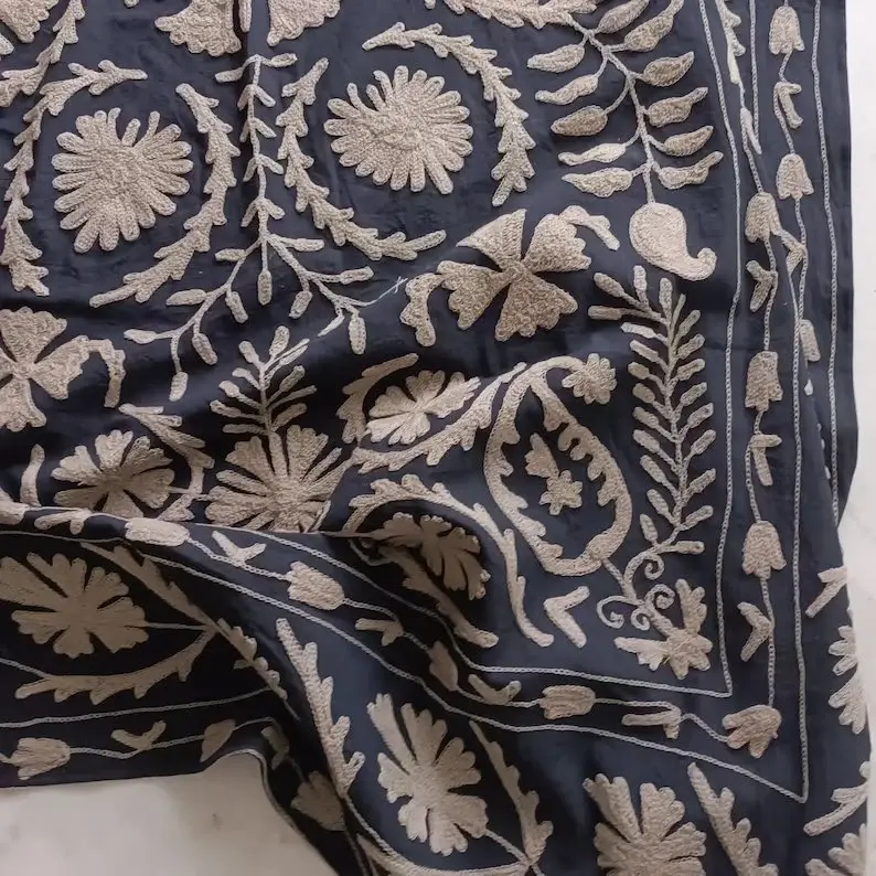 Handmade Floral Bedspread Jaipuri Razai - Twin Size