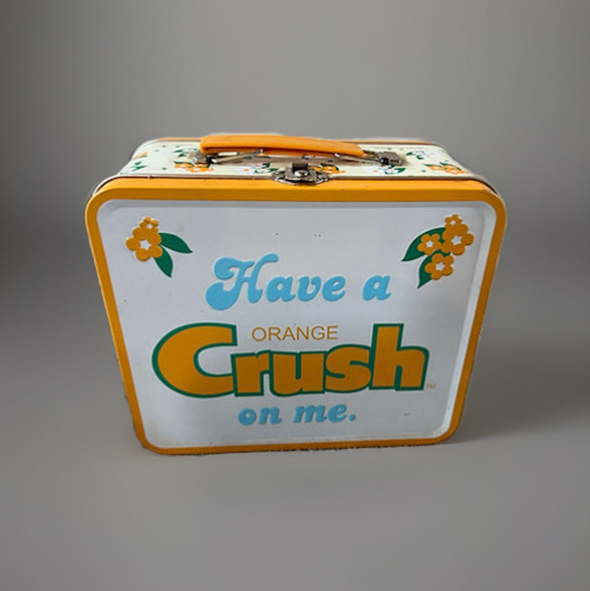 Have a Orange Crush on Me Metal Lunchbox