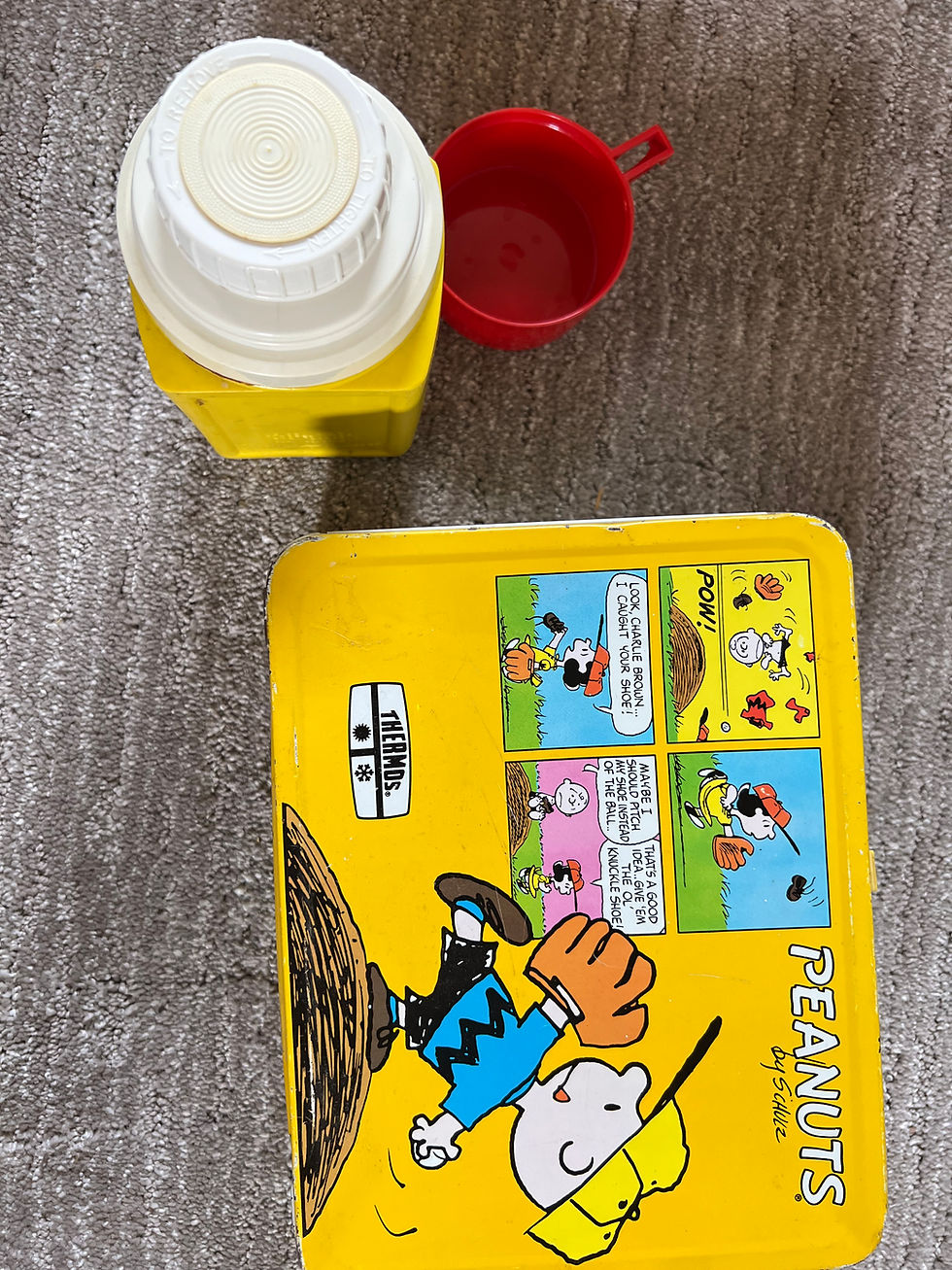 Thumbnail: Peanuts Metal Lunchbox & Thermos