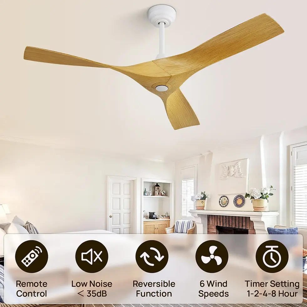 Thumbnail: Sofucor Contemporary 52” ceiling fan