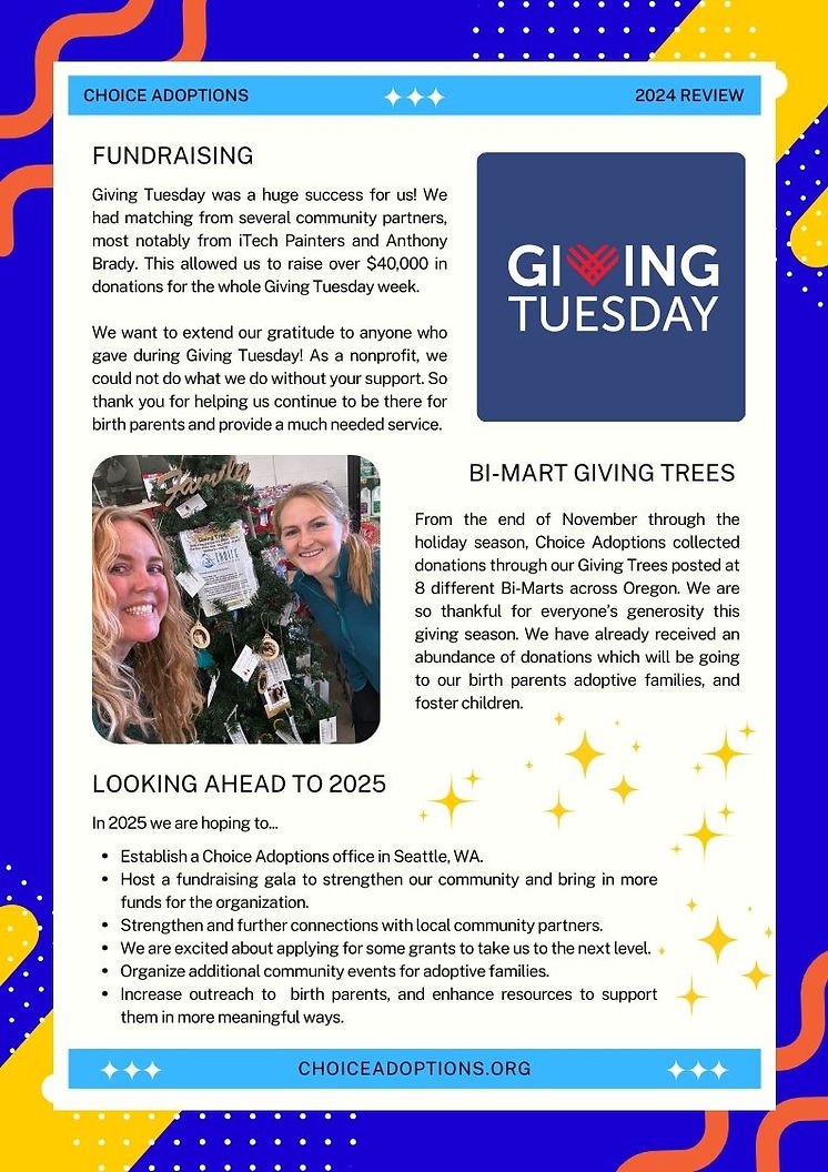 New Years Newsletter page 2