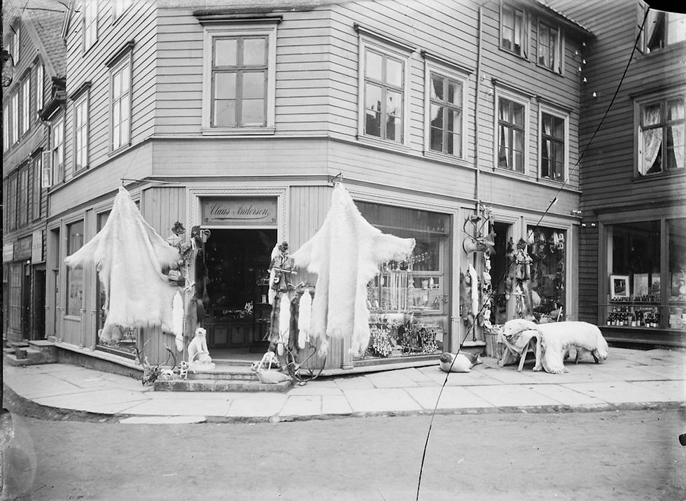 Claus Andersens tourist shop. Photo Christian Hansen/Perspektivet Museum