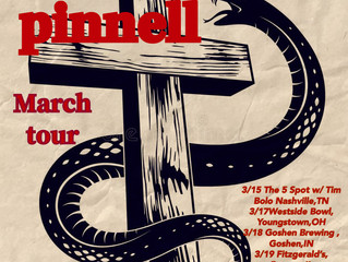 Jeremy Pinnell announces March TOUR dates!