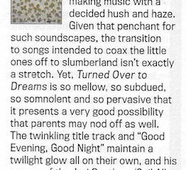 Daniel Martin Moore Relix review for 'Turned Over To Dreams'.