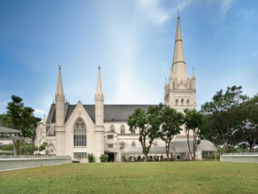 Mengagumi Keindahan St. Andrew's Cathedral di Singapura