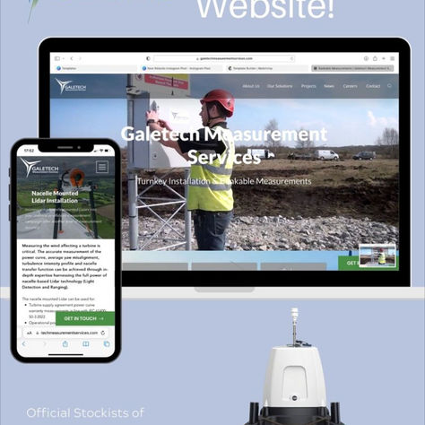 New Galetech Measurement Services Website