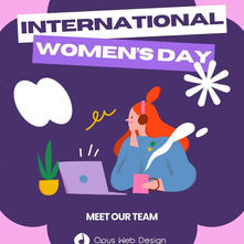 Celebrating the Women of Opus Web Design – International Women's Day 2025 🌷