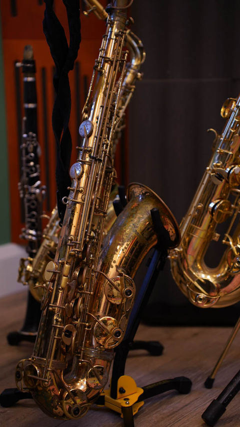 saxophones