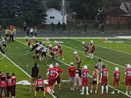 Football: Newman Catholic falls to Algoma in season-opener.