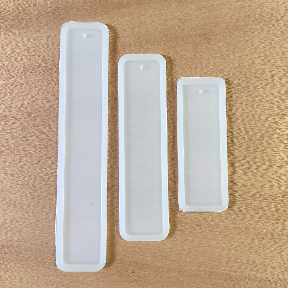 Bookmark mould set of 3