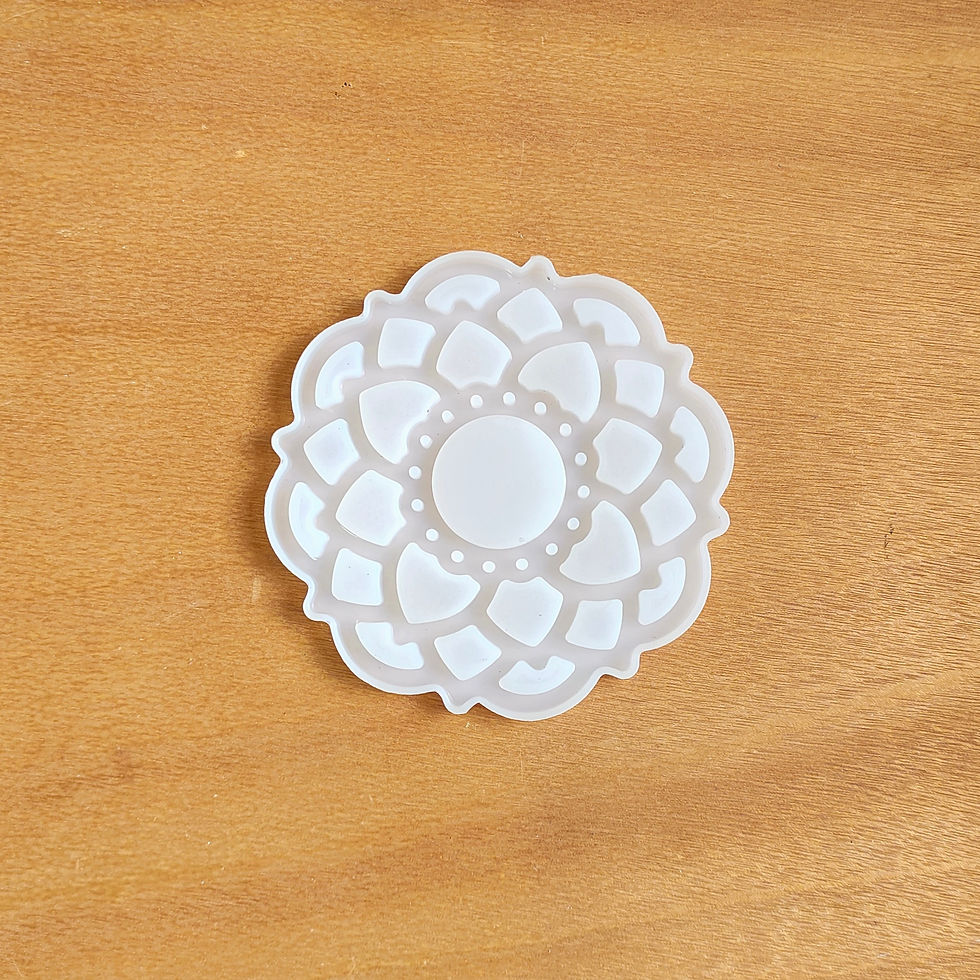 Reusable silicone Tea Light Holder Moulds for resin art