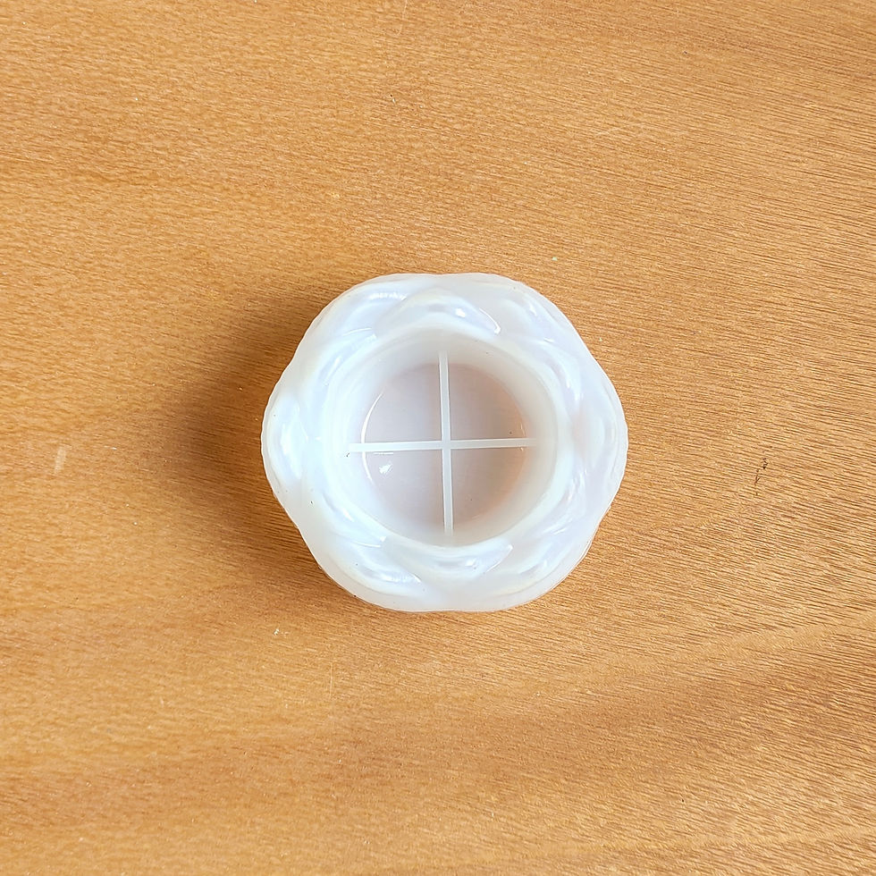 Reusable silicone Tea Light Holder Moulds for resin art