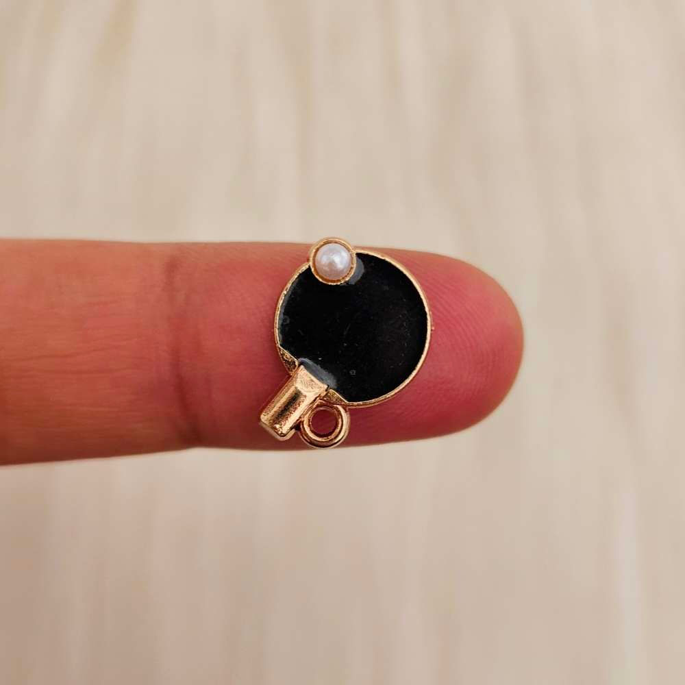 Table Tennis with ball Charm