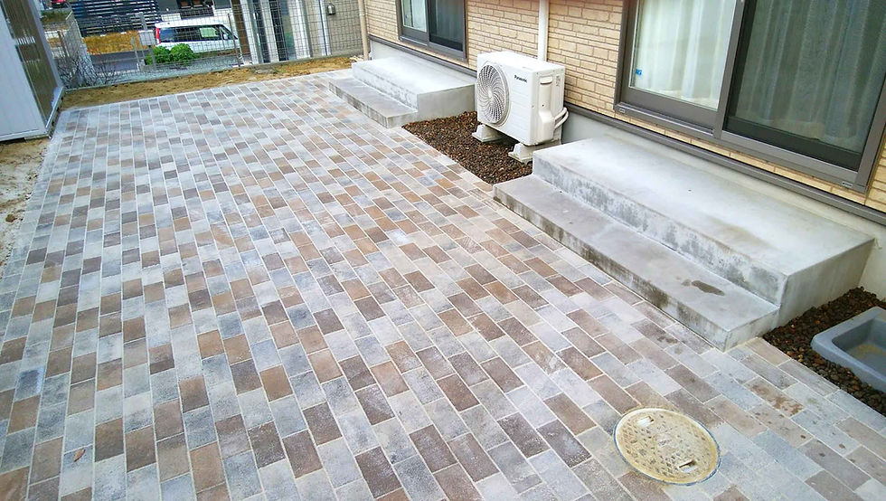 インターロッキング完成3