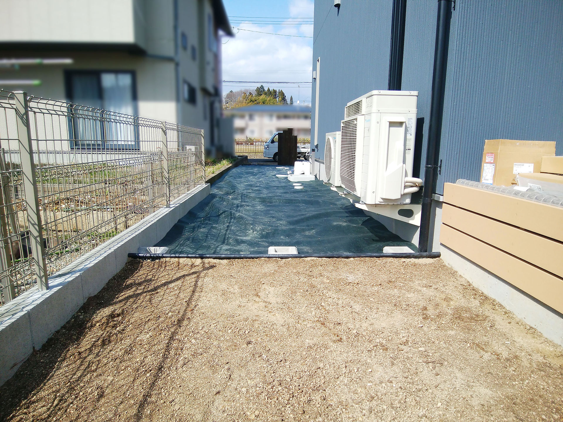 門扉設置予定
