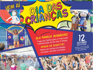 Dia das Crianças no Clube dos Bombeiros