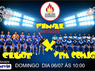 FINAL DO XIX CAMPEONATO DE FUTEBOL SOCIETY DO CLUBE DOS BOMBEIROS