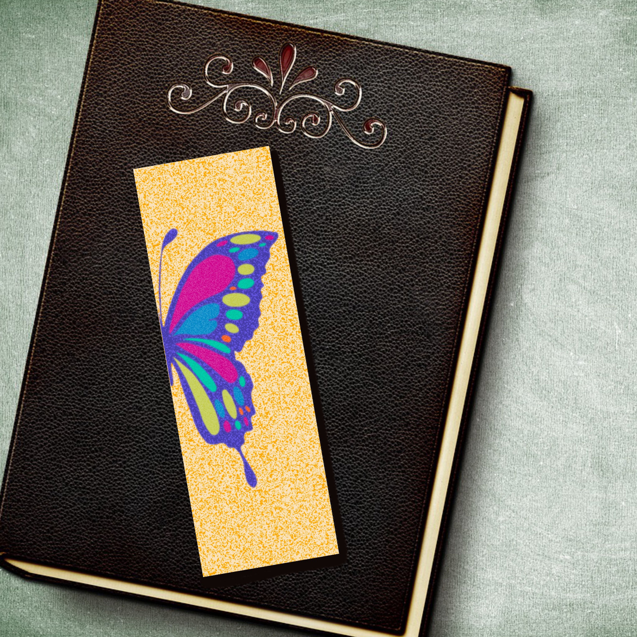 Bright Beautiful Butterfly Bookmark 