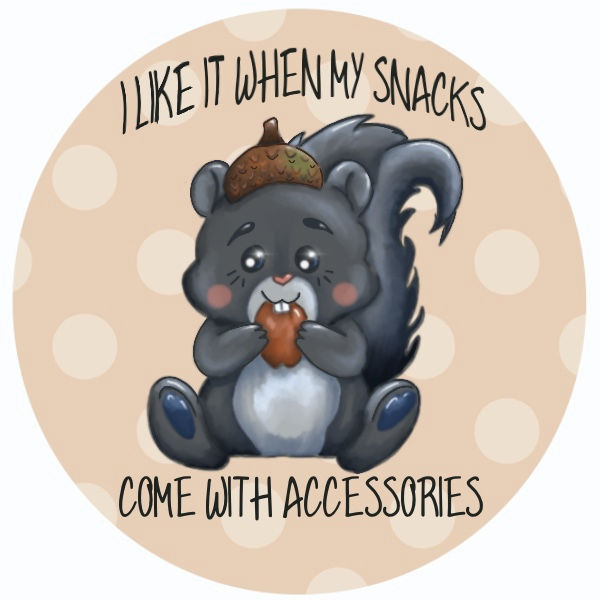 Snack&Accessories Sticker