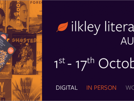 I'm heading to Ilkley ... if you can't catch me in person...book the live stream! Oct 9 !!