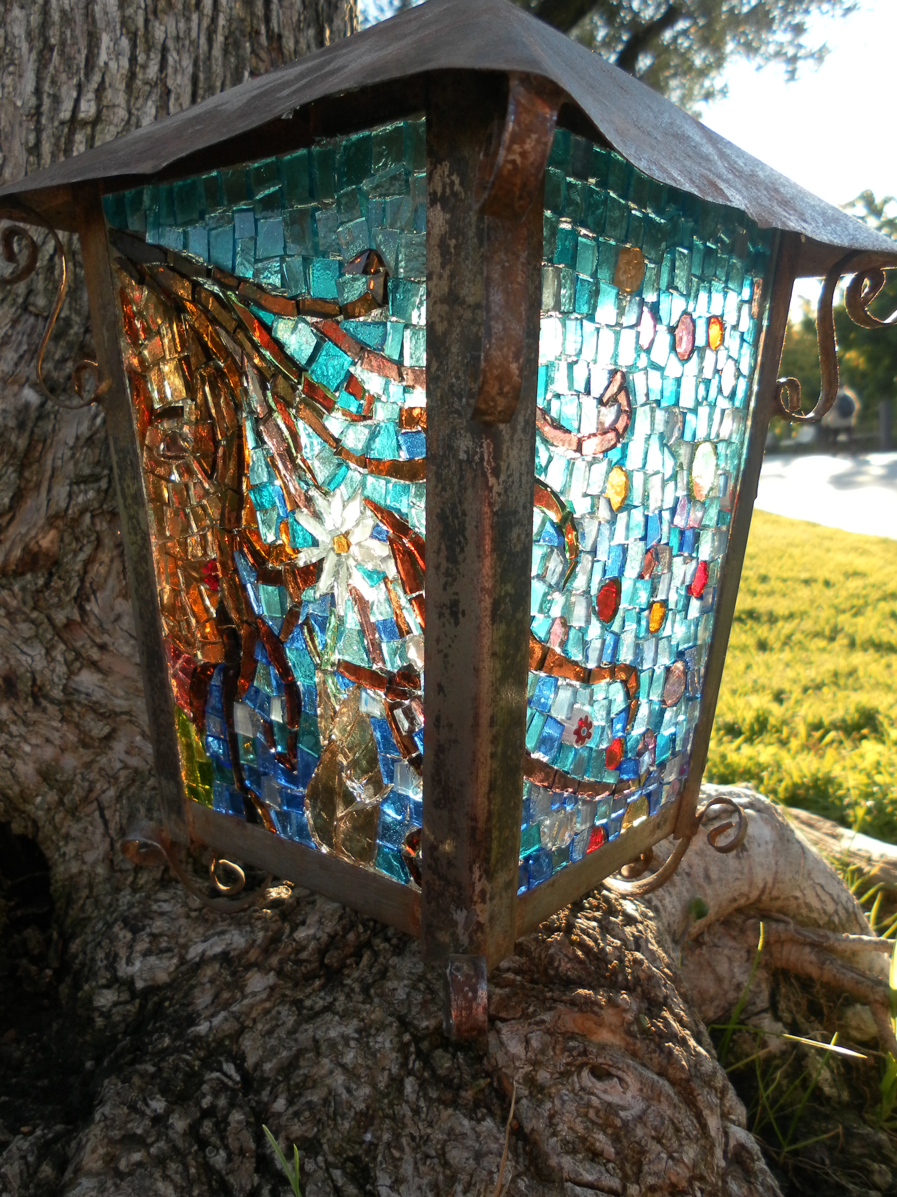 Mosaïque de verre