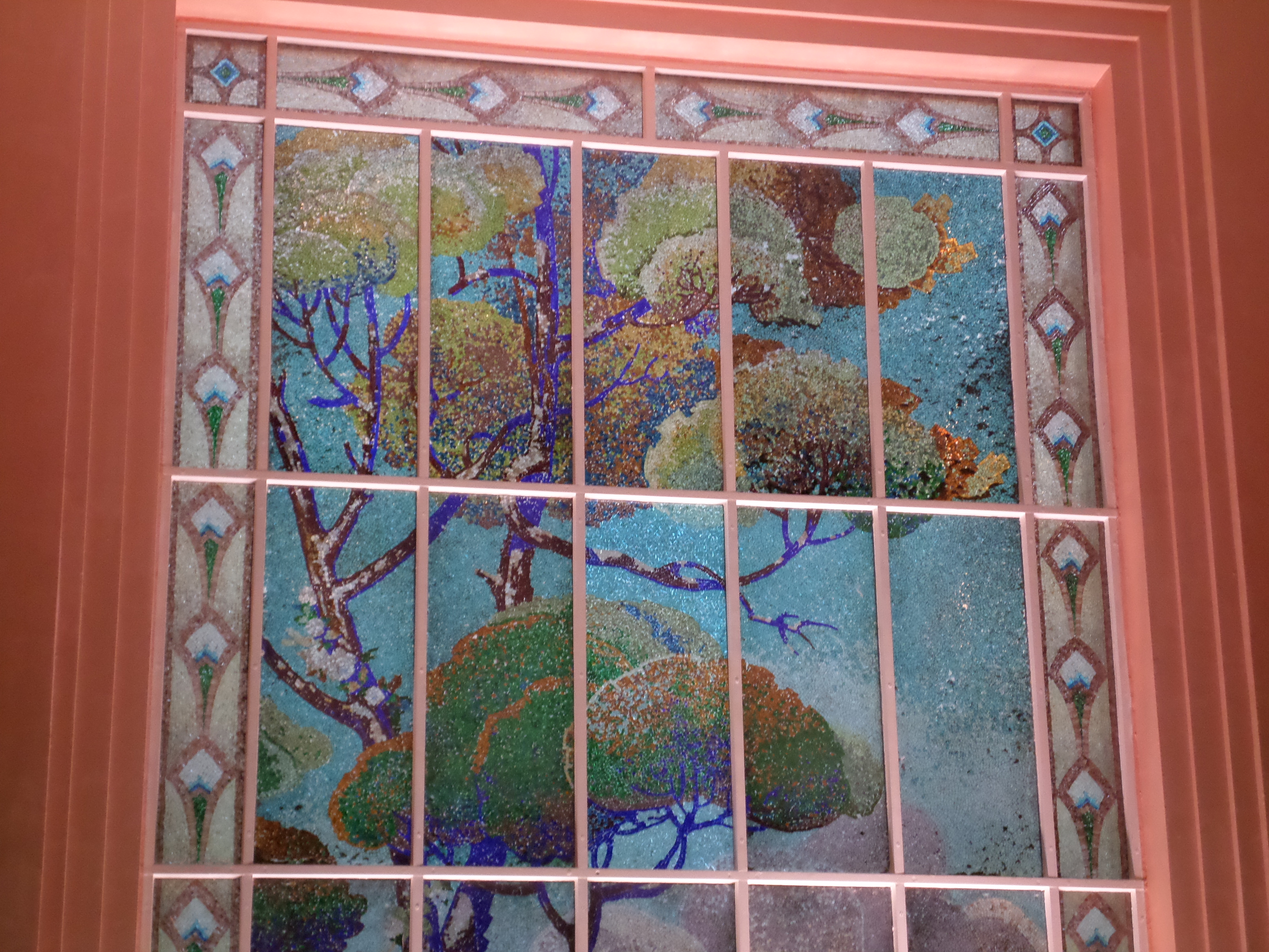 Mosaique de verre