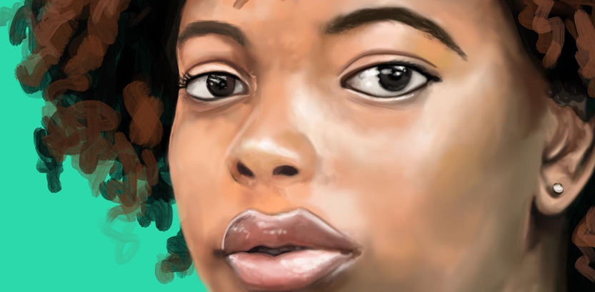 Digital Portrait. Reference photo, Folio Montreal_