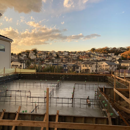 CSH23 逗子空の家　基礎工事