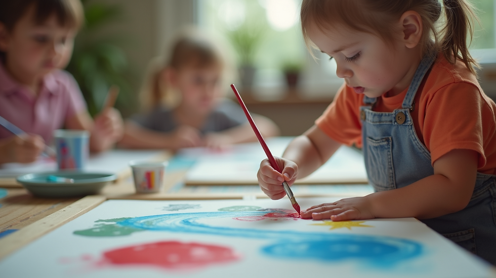 Empowering Children with Personalized Art Workshops