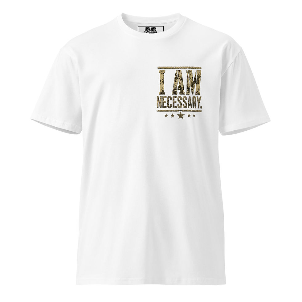 Thumbnail: "I AM NECESSARY"