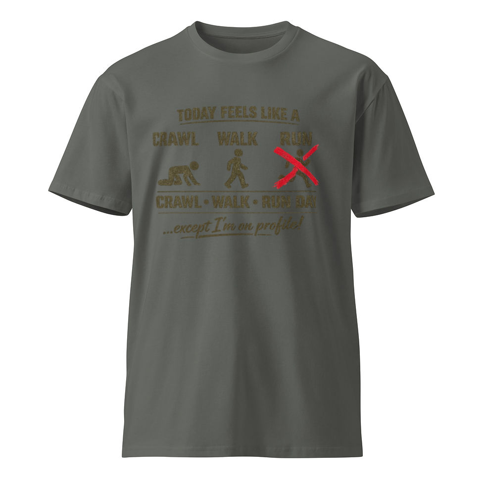 Thumbnail: "CRAWL, WALK, RUN DAY"