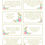Thumbnail: Daily Bible Study Sheets Digital Download - Teal Flowers Scripture Cards