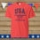 Thumbnail: "USA - A Constitutional Republic" | UNISEX Patriotic TShirt - Paprika