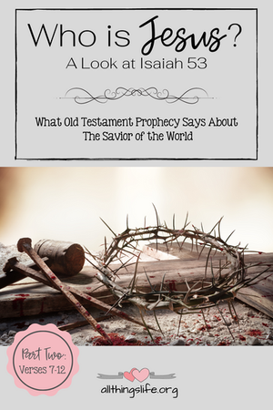 Who is Jesus? A Look at Isaiah 53 (Part 2)