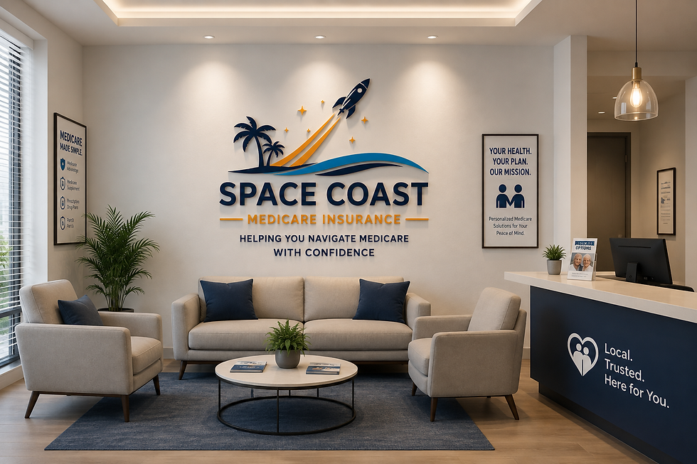 Space Coast Medicare Insurance office reception area