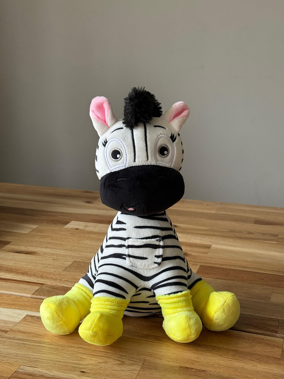 Thumbnail: Debbie the Zebra Plush Toy (25cm) | Comfort Toy for Children