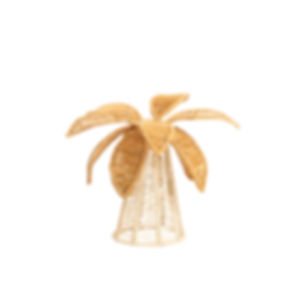 Palm Tree Candle Holder S