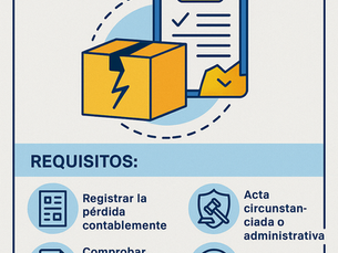 ✅ Requisitos fiscales para hacer deducible la pérdida