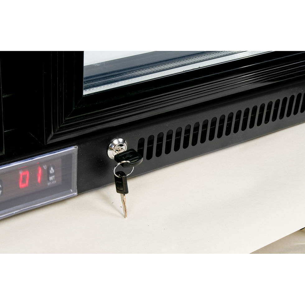 Thumbnail: Prodis NT1BHSP-HC Left Hand Hinged Single Door Bottle Cooler