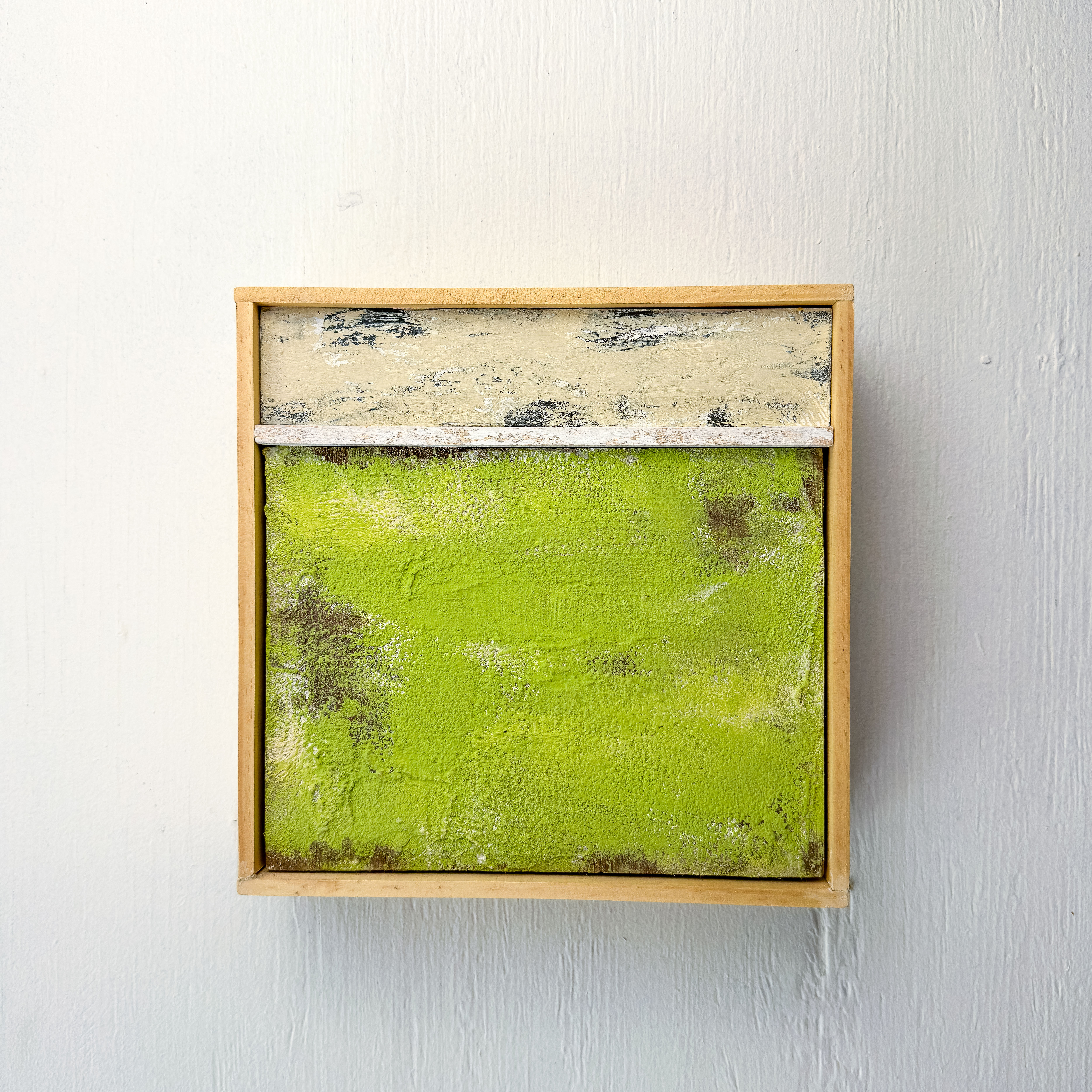 Green Shade Stucco Collage