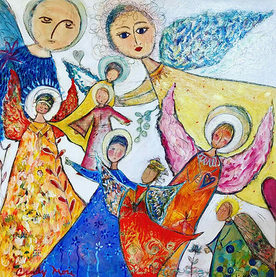 Copy of  Angels Calling  (resized) 36x36