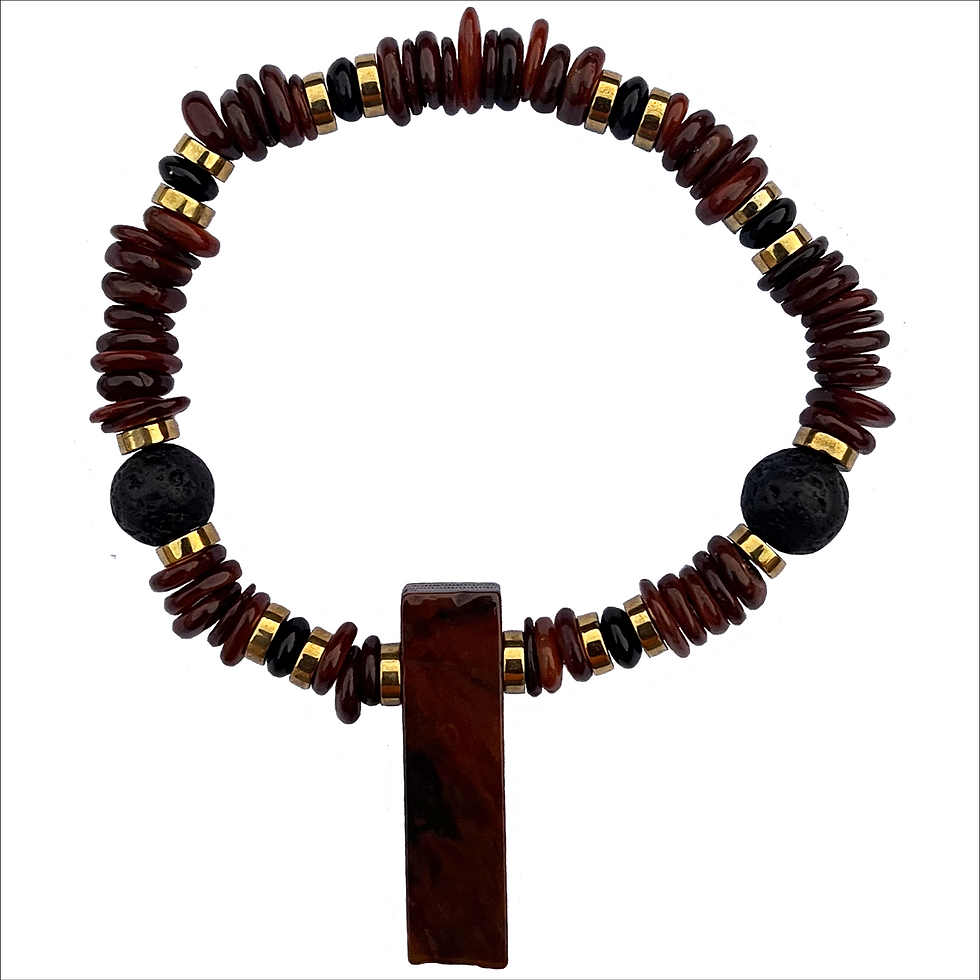 Tiger's Eye and Hematite bracelet
