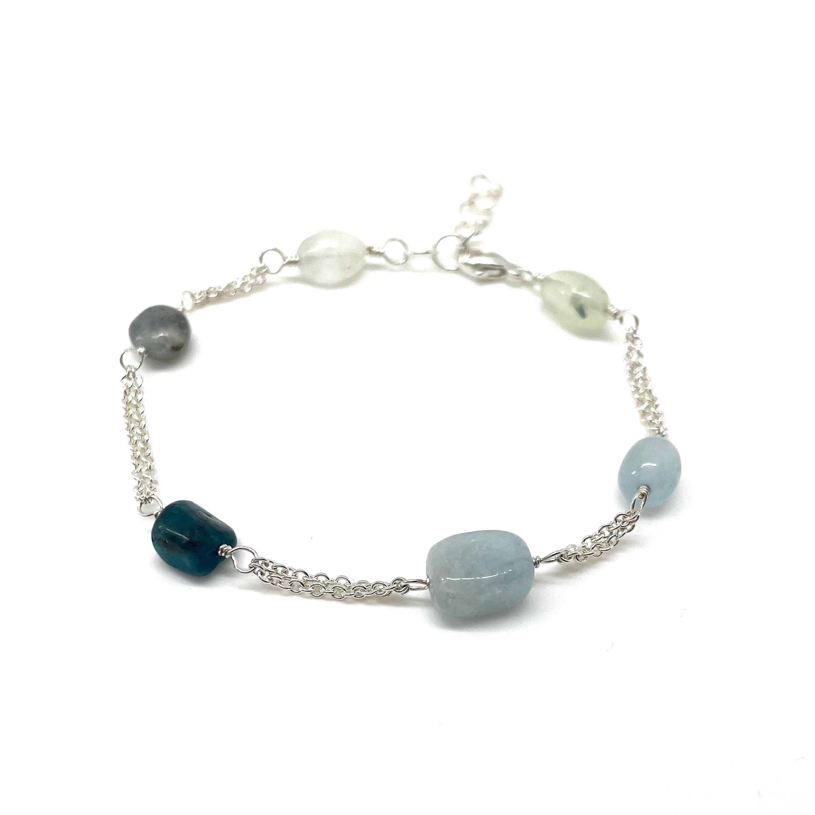 Rebecca Aquamarine Bracelet