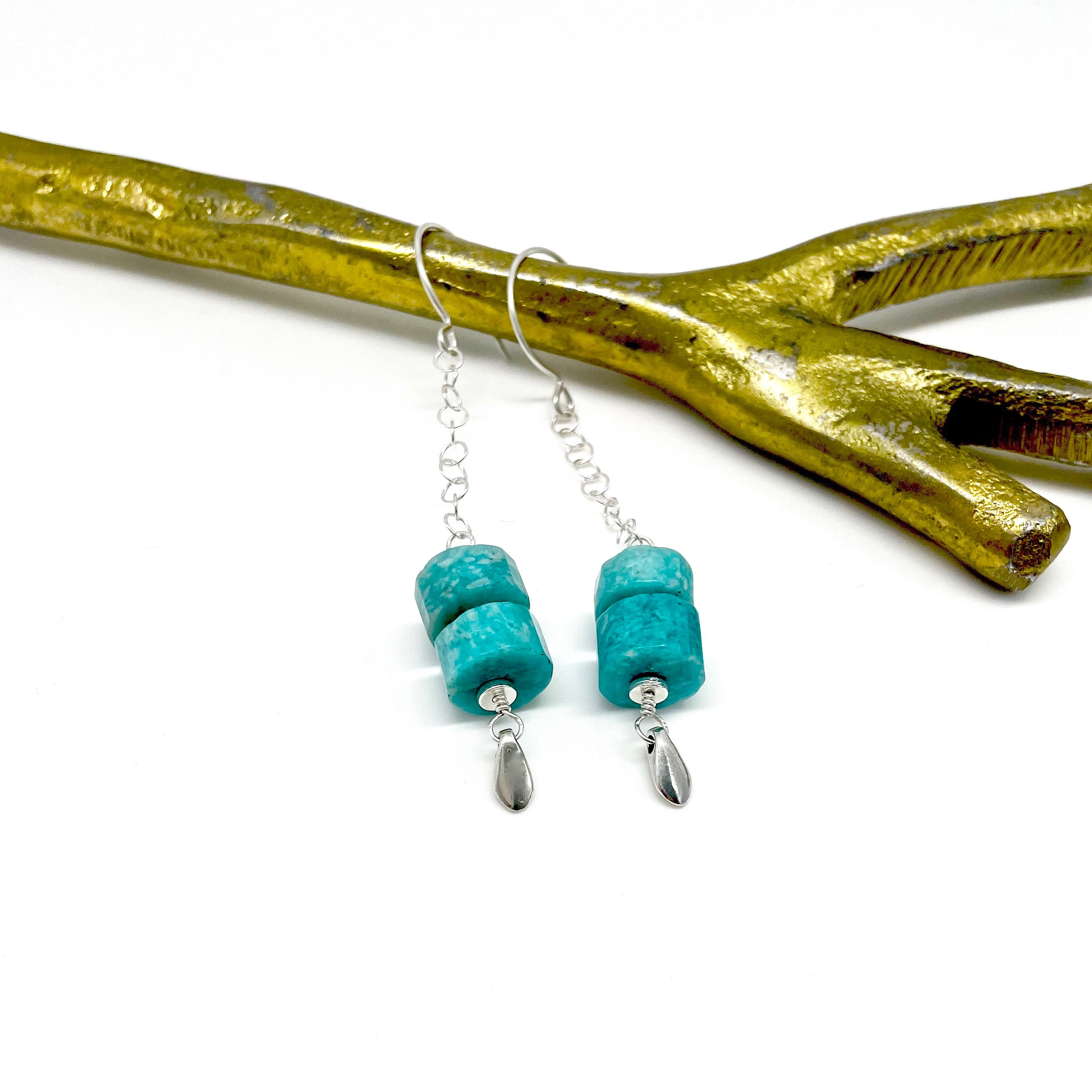 MAEVE Amazonite Drop Earrings