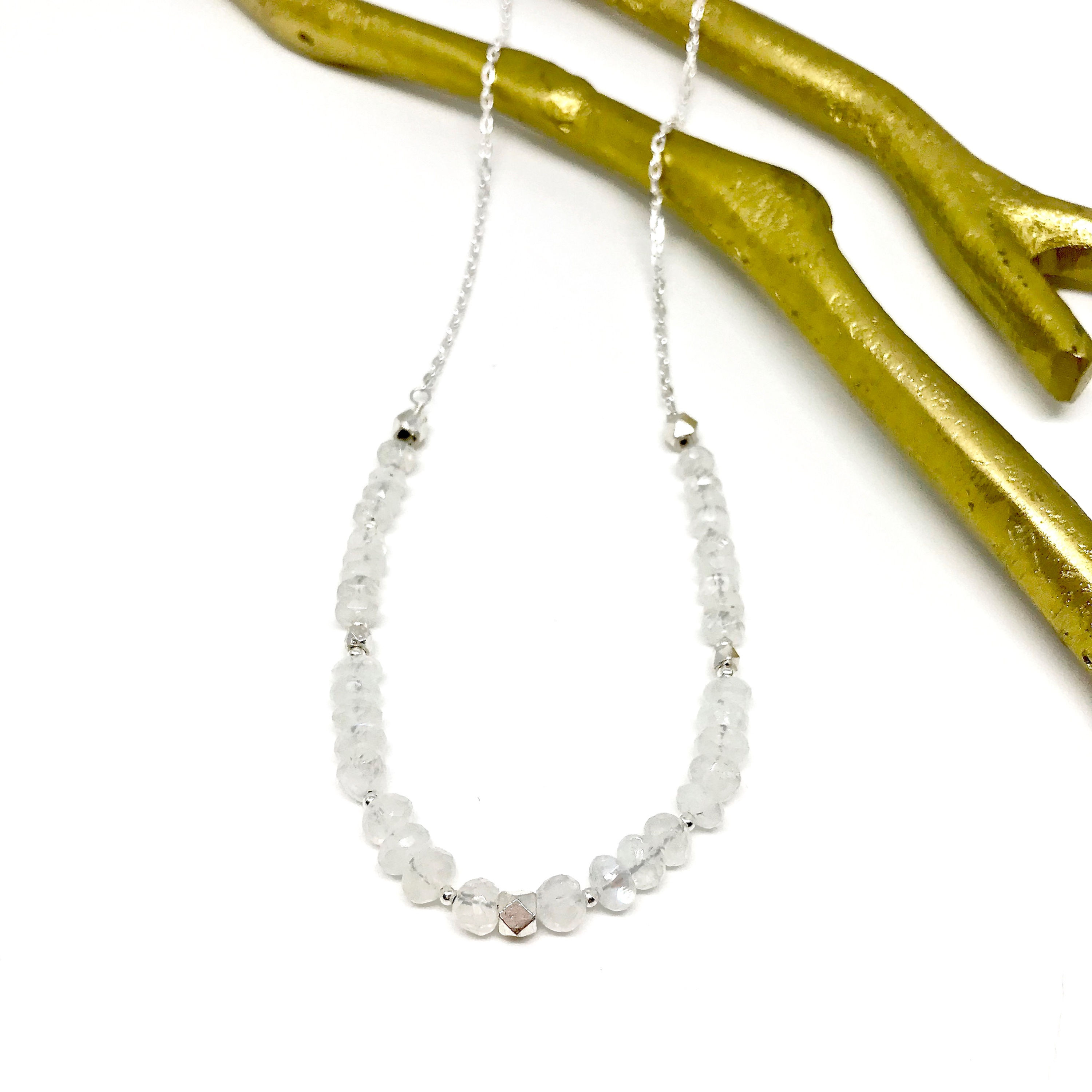 SIMONE Moonstone XLong Necklace